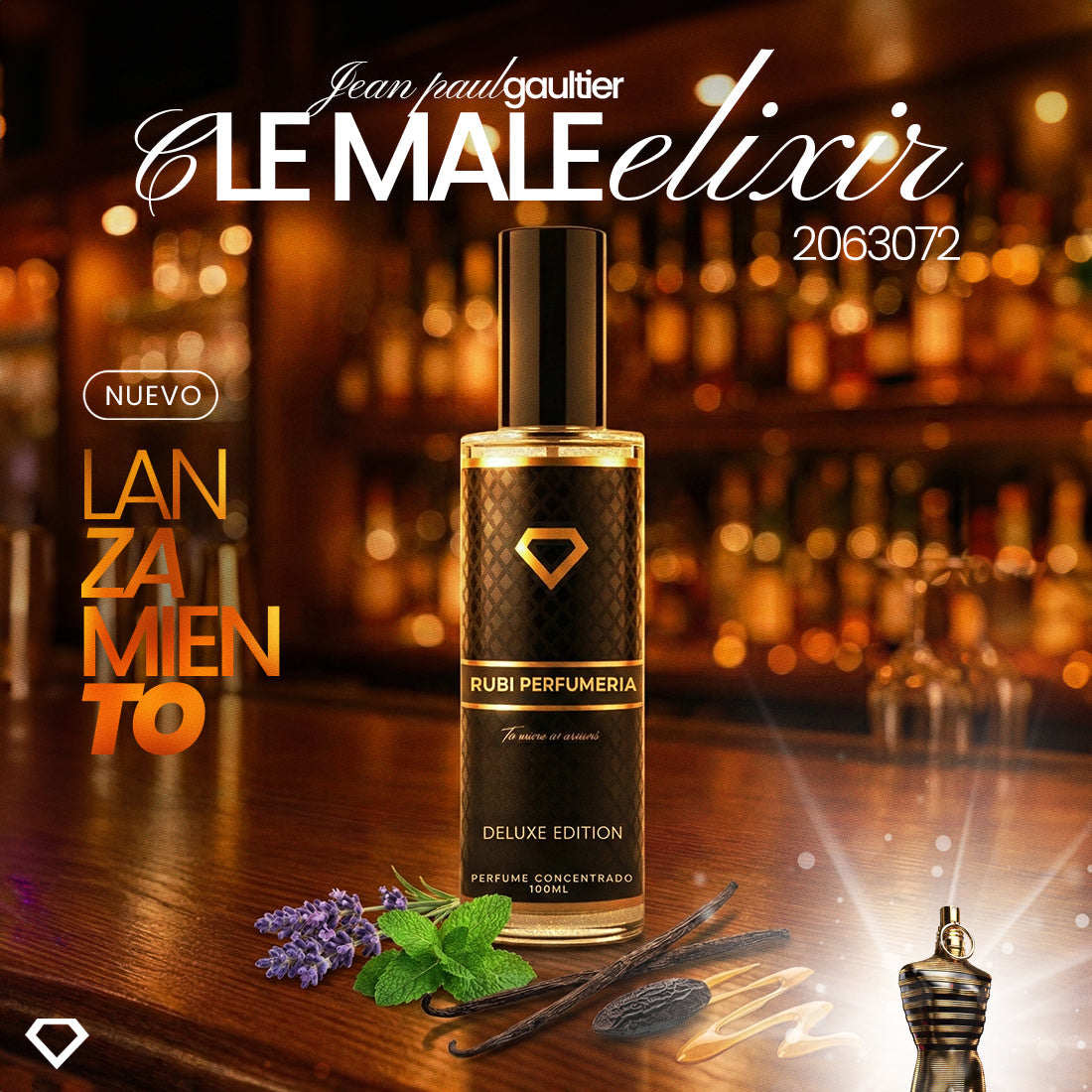 C0185 C LE MALE ELIXIR DUPE DE JEAN PAUL GAULTIER