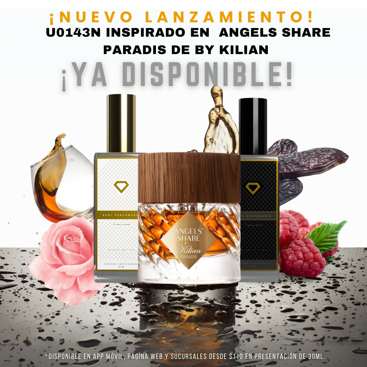 U ANGELS SHARE PARADIS DUPE  DE BY KILIAN