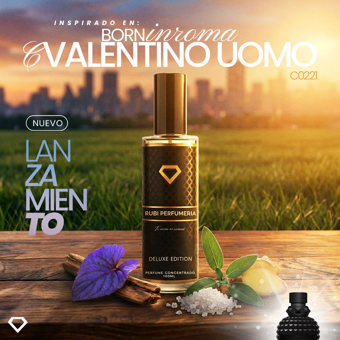 C0221 C VALENTINO UOMO BORN IN ROMA DUPE DE VALENTINO