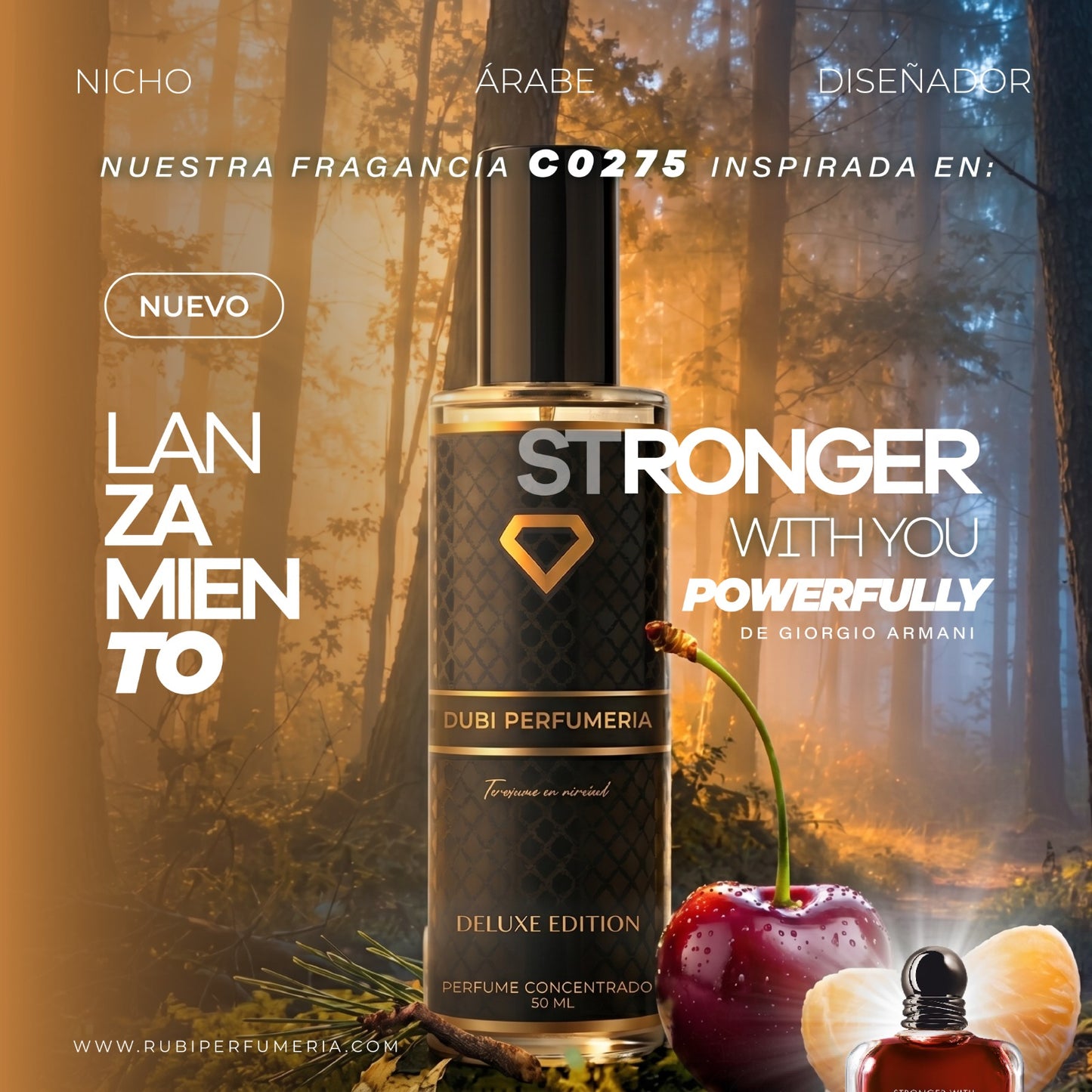 CSTRONGER WITH YOU POWERFULLY DUPE DE GIORGIO ARMANI