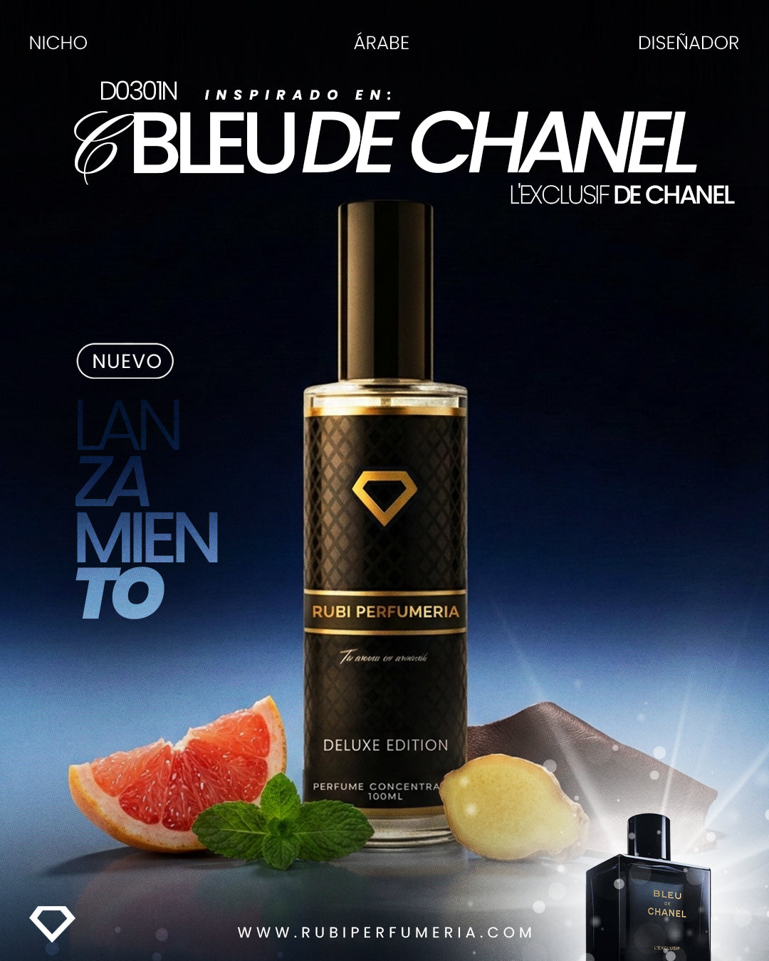 CBLEU DE CHANEL L'EXCLUSIF DUPE DE CHANEL