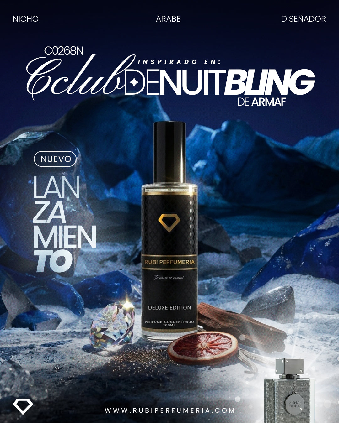 C CLUB DE NUIT BLING DUPE DE ARMAF