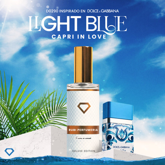 D0290 D LIGHT BLUE CAPRI IN LOVE EDP DUPE  DE DOLCE & GABBANA