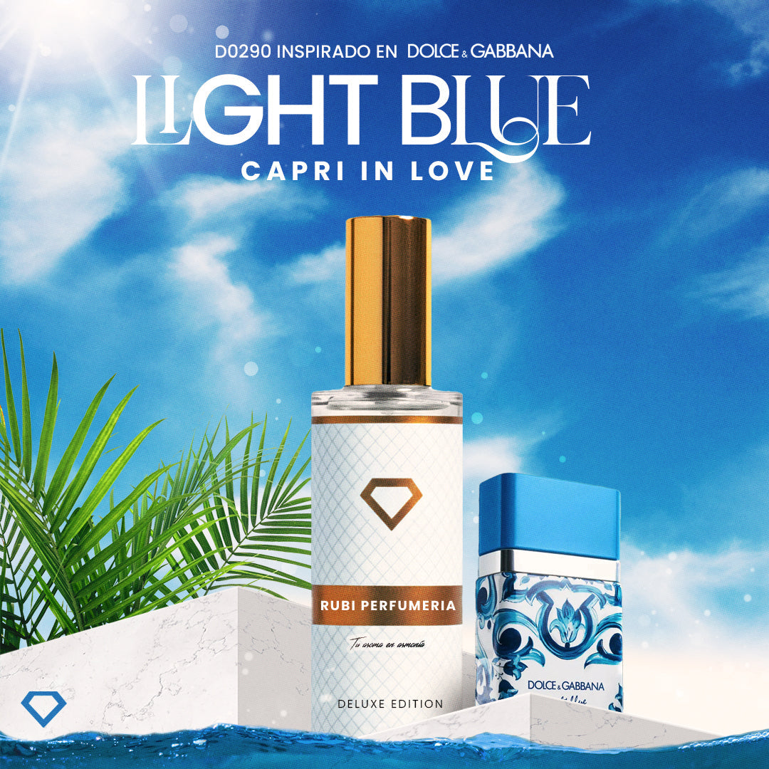 D0290 D LIGHT BLUE CAPRI IN LOVE EDP DUPE DE DOLCE & GABBANA